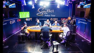 SunBet Poker Tour Time Square  Main Event  Day 3 [upl. by Notsirt]