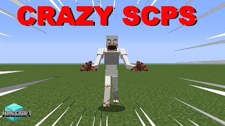 CRAZY SCPS  Minecraft SCP Mod Funny Moments [upl. by Htederem]