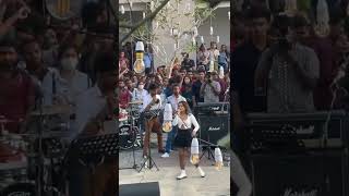 hana shafa mal onchilla live performance 😍🎤🥁 [upl. by Reena]