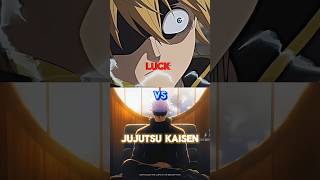 Luckblack clover Vs Jujutsu Kaisen verse anime animeedit animeshorts animeart shorts [upl. by Lytsirhc]