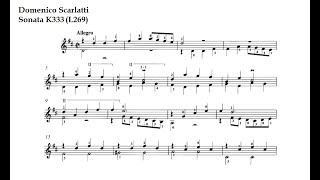 D Scarlatti Sonata K333 L269 [upl. by Yddor]