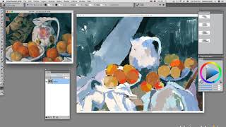 1895 Post Impressionism part 3  Imitating Paul Cezanne [upl. by Andeee]