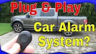 Technaxx TX100 DIY Plug and Play Install Car Alarm System [upl. by Ophelia332]