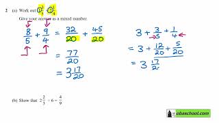 Edexcel GCSE Maths past papers November 2022 Non calculator Paper 1 Higher Q2 [upl. by Nicole]