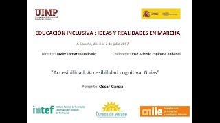 Accesibilidad Accesibilidad Cognitiva Guías Parte 3 [upl. by Taft]