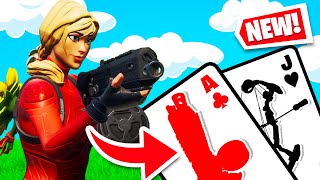 SEASON 9 BLACKJACK 21 Card Game w SSundee in Fortnite Battle Royale [upl. by Aiderfla]