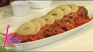 Kris TV Pokwangs sweet and sour lapulapu [upl. by Chrisoula616]