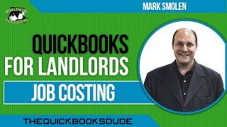 QuickBooks For Contractors  Job Costing [upl. by Ased]