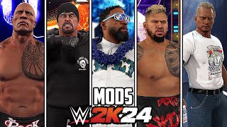 WWE 2K24 Best Mods That Will Enhance Your Game [upl. by Akym517]