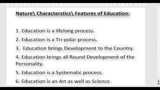 DEFINITIONS OF EDUCATION  BED  MED  UGC NET BY HIMANSHI GOYAL [upl. by Annnora107]