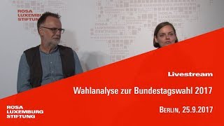 Bundestagswahl LiveGespräch am 25 September 2017 [upl. by Asor]