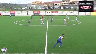 Calcio Serie D Gir G  US Atletico UriCosta Orientale Sarda 23 Highlights [upl. by Ober]