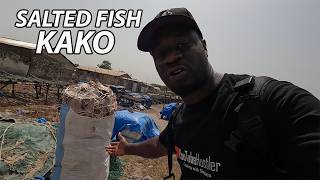 I travelled from Gambia to Senegal to see the process of Authentic salted Fish KAKO in GHANA [upl. by Amaso73]