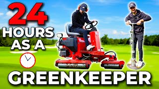 I Spent The Day As A Greenkeeper And It BLEW MY MIND [upl. by Acirej]