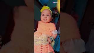 O le gye le gye chamya mara dil le gye ashabhosle happyrose baby cutebaby short video 🤔🤫 [upl. by Sells12]