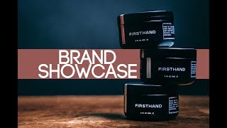 Firsthand Supply l AMAZING Hair Clays amp Pomade l Brand Showcase [upl. by Anerac]