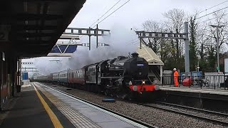 44871 kicks off Christmas in style with a trip to Cardiff [upl. by Mian]