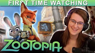 ZOOTOPIA  FIRST TIME WATCHING  MOVIE REACTION [upl. by Ahsatal]