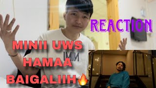 B Tamir x hoidaav  Baigaliih davaidasha Remix REACTION [upl. by Ccasi397]