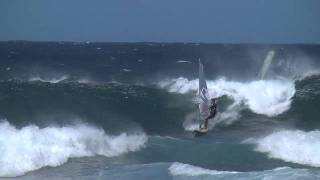 Brawzinho Testing 2012 North Sail at Hookipa Maui [upl. by Aicen]