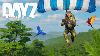 Parachuting Into A DayZ Server Like None Other [upl. by Wan701]