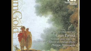 Mozart Finale from Serenade No 10 quotGran Partitaquot K361  Ph Herreweghe [upl. by Larsen]