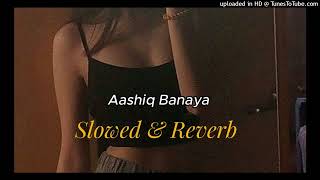 Aashiq Banaya Aapne  Slowed  Reverb  Hate Story 4 [upl. by Carrew785]