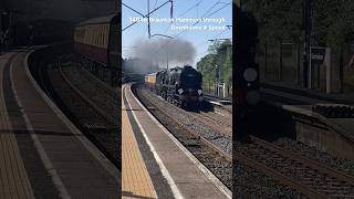 Braunton at Speed through Oxenholme  Steam [upl. by Mattson691]