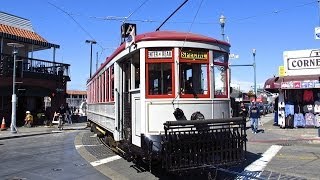 San Francisco Muni 1 amp PCC cars in 2013 [upl. by Venterea]