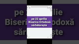 calendar ortodox 22 aprilie 2022 [upl. by Tj]