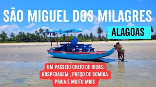 Vlog de São Miguel dos Milagres com dicas de hospedagem preços de comidas preços de combustível [upl. by Elfie]