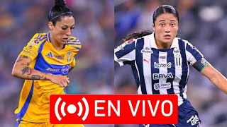 🚨VER EN VIVO Tigres Femenil vs Rayadas  Clásico Regio en vivo Liga MX Femenil Por donde verlo [upl. by Adelind293]