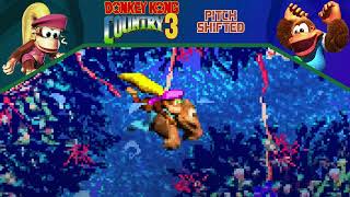 Water World Pitch Shifted  Donkey Kong Country 3 GBA [upl. by Sontich]