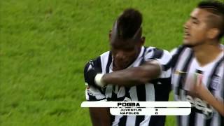 Paul Pogba goal Juventus vs Napoli 30 2013 HD 720p [upl. by Norvan]