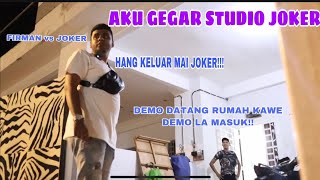 Aku Gegar Studio Joker quotHang mai keluaqquot  Team faris azri [upl. by Rothwell]