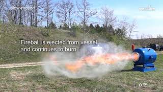 HOERBIGER  IEP Technologies Explosion Suppression Demo [upl. by Nalyad704]