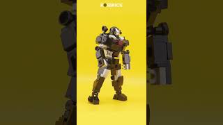 Lego War Machine from Iron Man Tutorial [upl. by Anawat]