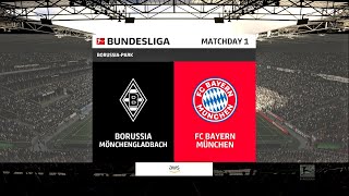 Gladbach vs Bayern  Bundesliga 202122  FIFA22 PC [upl. by Aelgna]