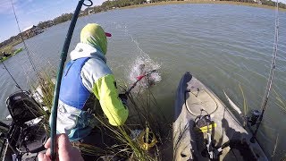 Sick SURPRISE Catch South Carolina Inshore Redfish Fishing [upl. by Manley492]