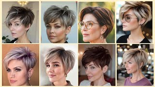 Top Trendy Short Under Haircuts With Awesome Hair Dye Colours Ideas For WomenPixie Bob Haircut [upl. by Inat584]