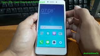 Oppo R9s Hard Reset and Soft Reset [upl. by Ogir]