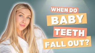 When Do Baby Teeth Fall Out  When Should My Child Be Losing Teeth  Age When Baby Teeth Fall Out [upl. by Latsyrhk]