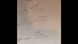 Lactone Formation Claisen Condensation LiALH4 [upl. by Sukramed951]