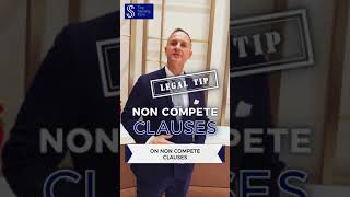 Non Compete Clauses  A Lawyer Explains  businesslaw lawyer [upl. by Noirret]