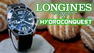 Longines Hydroconquest Timepiece Full Review [upl. by Eustasius]