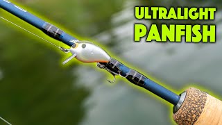 Ultralight Fishing For PANFISH With Burly Fishing [upl. by Aynad]