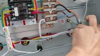 Electric Deck oven installation videoPart1Electric oven installation with single phase connection [upl. by Ranger463]