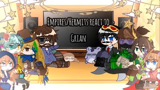 EmpiresHermitcraft react to Grian  Mcyt  𝚇𝚒𝚗𝚎𝚖𝚊 [upl. by Billye244]