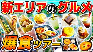 【爆食】新エリアのグルメまとめて紹介ファンタジースプリングスのパークフード爆食ツアー  東京ディズニーシー [upl. by Mij]