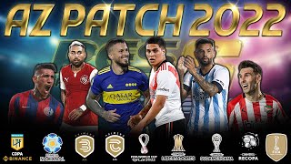 ✅ PARCHE OFICIAL ARGENTINO 2022  AZPATCH  PES 6 ⚽ 1832022 [upl. by Marlo]